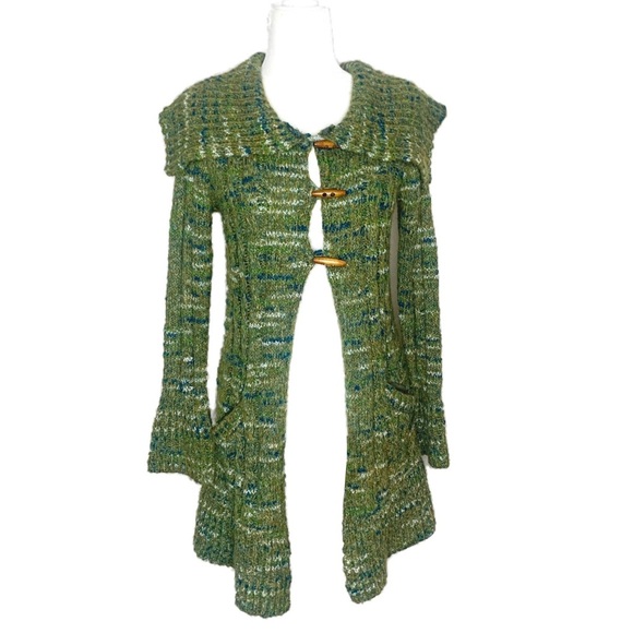 Prana Duster Cardigan XS Breath BoHo Toggle - Picture 1 of 8